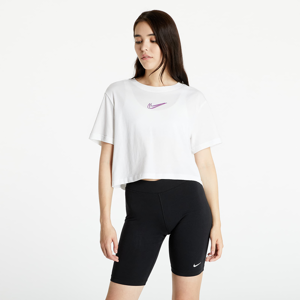Nike Sportswear W Crop Tee Print White
