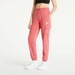 Nike Sportswear W NSW Essential Fleece Mr Crgo Pant Dark Pink
