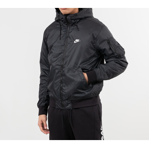 Nike Sportswear Windrunner Hooded Reversible Jacket Black/ Black/ White/ Sail