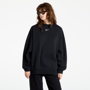 Nike Sportswear Women's Over-Oversized Fleece Crew Black/ White