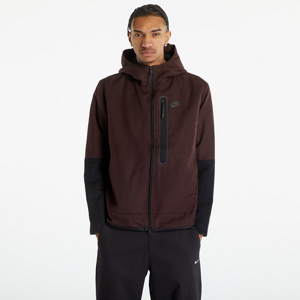 Nike Sportswear Woven Repel Insulated Hooded Jacket Brown Basalt/ Black