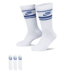Nike Sportwear Everyday Essential Crew Socks 3-Pack White/ Game Royal