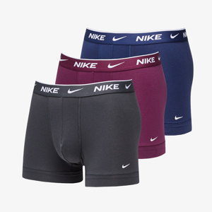 Nike Trunk 3-Pack Midnight Navy/ Bordeaux/ Anthracite