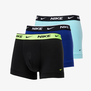 Nike Trunks 3 Pack Black/ Blue/ Cian
