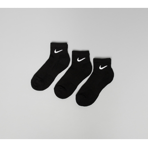 Nike U Everyday Cush Ankle Socks (3 Pairs) Black