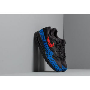 Nike W Air Max 1 Premium Black/ Habanero Red-Racer Blue