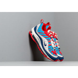 Nike W Air Max 98 Summit White/ Blue Void-University Red