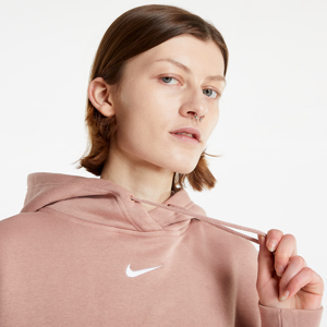 Nike W NSW Essential Fleece Oversized Hoodie Rose Whisper