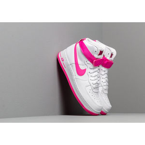Nike Wmns Air Force 1 High White/ Laser Fuchsia-True Berry