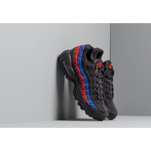 Nike Wmns Air Max 95 Premium Black/ Black-Habanero Red-Racer Blue