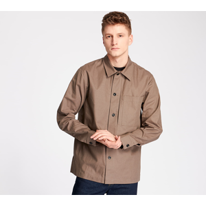 Norse Projects Kyle Cotton Linen Overshirt Taupe