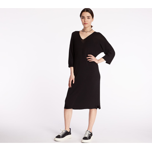 Pietro Filipi Lady's Seamless Knitted Dress Black
