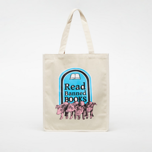 PLEASURES Banned Books Tote Natural