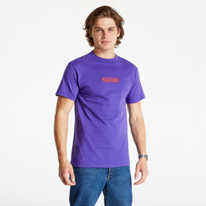 PLEASURES Core Embroidered T-Shirt Purple