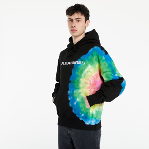 PLEASURES Eclipse Embroidered Hoody Black
