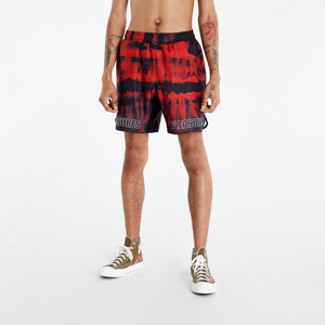 PLEASURES Teeth Workout Shorts Red