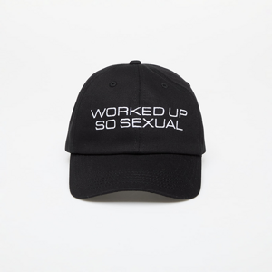 PLEASURES Worked Up Polo Cap Black