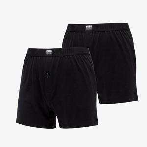 Puma 2 Pack Everyday Comfort Loose Fit Jersey Boxers Black