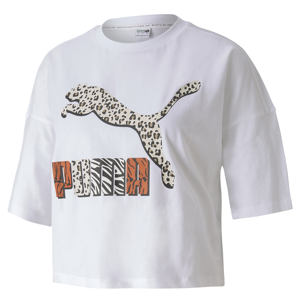 Puma Classics Loose Fit Tee Puma White-animal