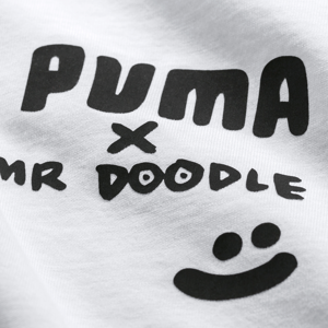 Puma x Mr Doodle Tee Puma White