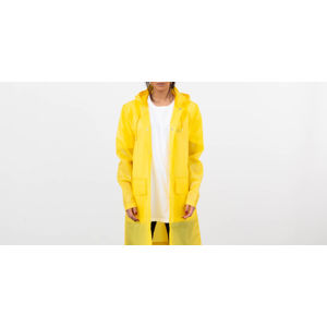 Rains Hooded Coat Foggy Yellow
