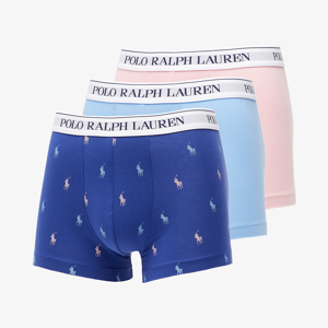 Ralph Lauren Classics 3 Pack Trunk Pink/ Blue Lagoon