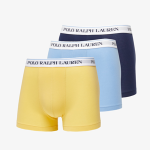 Ralph Lauren Stretch Cotton Boxer 3-pack Navy/ Blue/ Yellow