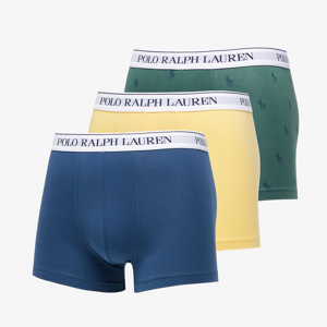 Ralph Lauren Stretch Cotton Classic Trunks 3-Pack Multicolor