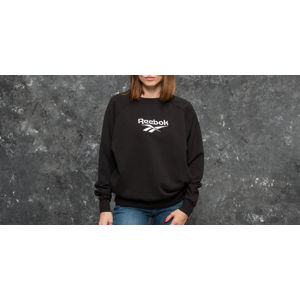 Reebok Cotton Cover-Up Sweatshirt Black