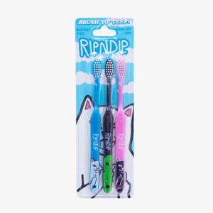 RIPNDIP Characters Toothbrush 3-Pack Multicolor
