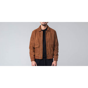 SELECTED Pilot Suede Jacket Weather Brown