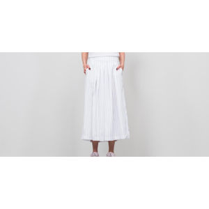 SELECTED Sfraika HW Cropped Wide Pants Bright White/ Black