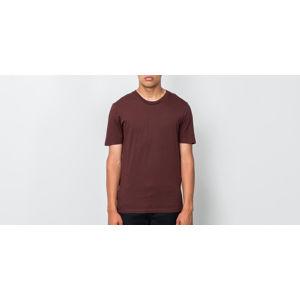 SELECTED The Perfect Shortsleeve O-Neck Tee Bitter Chocolate