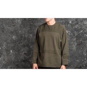 STAMPD Washed Down Longsleeve Crew Olive