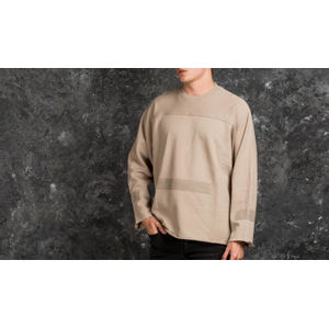 STAMPD Washed Down Longsleeve Crew Taupe