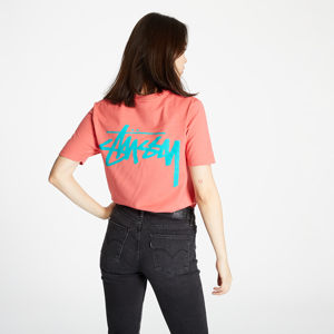 Stüssy Classic Stock Tee Pale Red