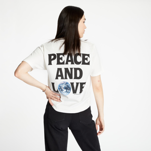 Stüssy Peace & Love Pig. Dyed Tee White