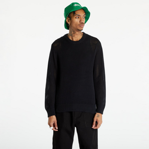 Stüssy Pigment Dyed Loose Gauge Sweater UNISEX Solid Black