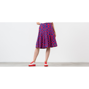Stüssy Sabi Checker Pleated Skirt Red/ Blue