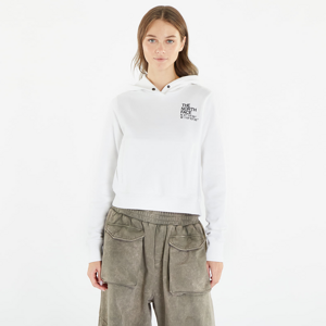 The North Face Coordinates Crop Hoodie TNF White