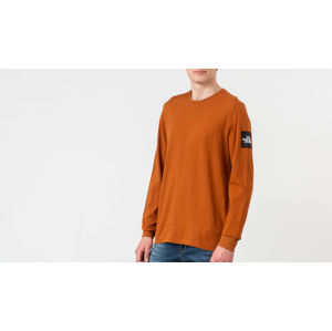 The North Face Longsleeves Fine 2 Tee Caramel Cafe