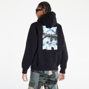 The North Face M Printed Heavyweight Pullover Hoodie Tnf Black