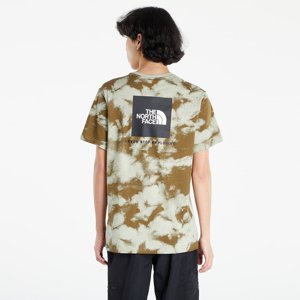 The North Face M S/S Redbox Tee Military Olive Retrodyeprint