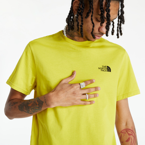 The North Face M S/S Simple Dome Tee Acid Yellow