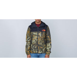 The North Face Mountain Q Jacket New Taupe Green/ Macrofleck Print