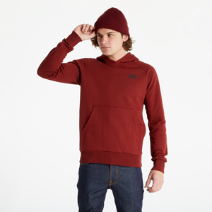 The North Face Raglan Red Box Hoodie Brick House Red