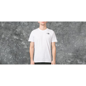 The North Face Short Sleeve Red Box Tee White