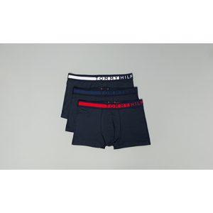 Tommy Hilfiger 3 Pack Trunk White/Tango Red/Blue Depths
