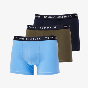 Tommy Hilfiger Recycled Essentials 3 Pack Trunks Army Green/ Hydro Blue/ Desert Sky