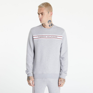 Tommy Hilfiger Signature Tape Logo Sweatshirt Grey